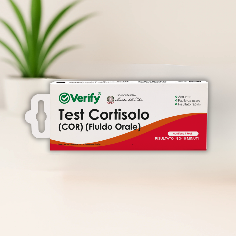 VERIFY® – Test Rapido Cortisolo (Fluido Orale)