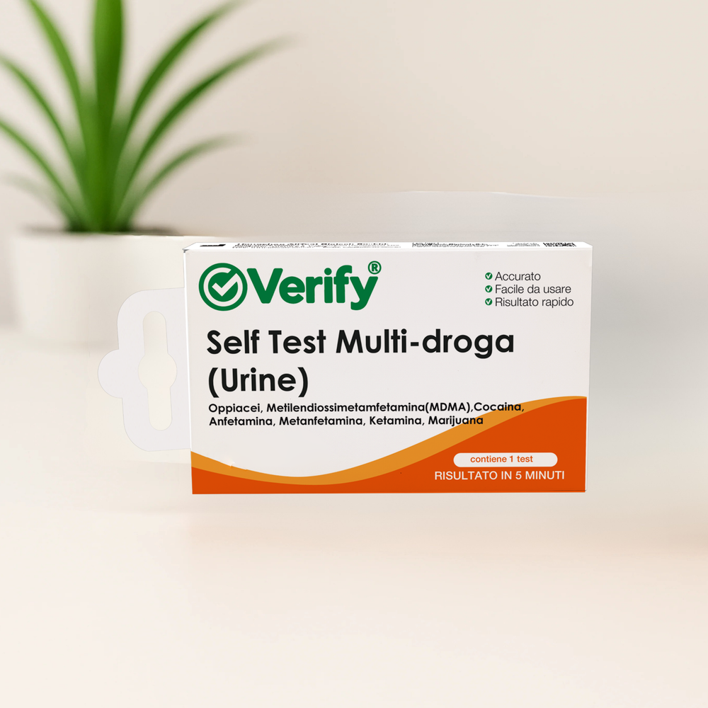VERIFY® – Multi Drug Test Panel (Test Droghe Urina)