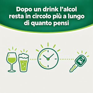 Verify® Self Test Alcool – carosello informativo, slide 1 di 7