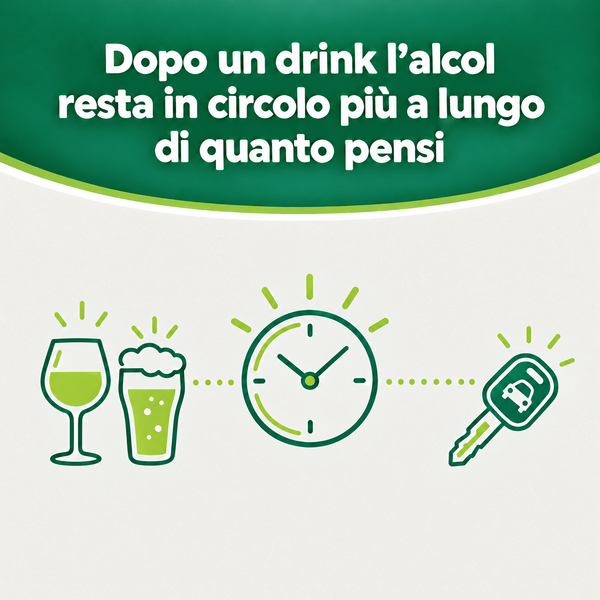Verify® Self Test Alcool – carosello informativo, slide 1 di 7