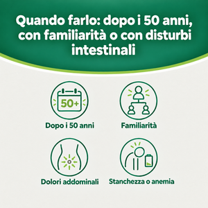 Verify® Self Test FOB sangue occulto nelle feci – carosello informativo, slide 2 di 7