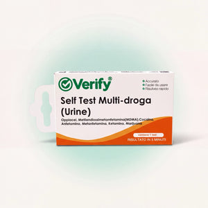 VERIFY® – Multi Drug Test Panel (Test Droghe Urina) – confezione del prodotto