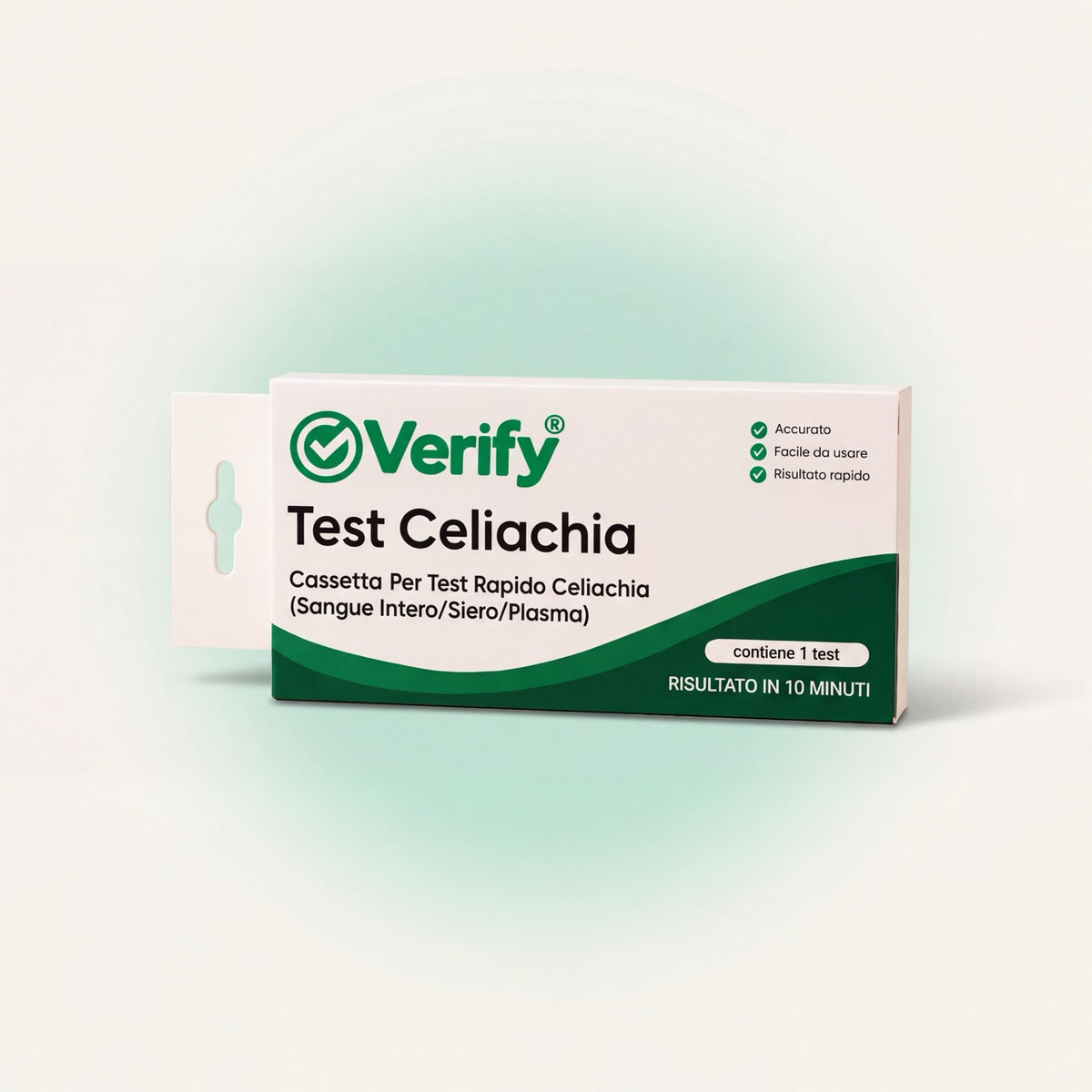Verify®  Test Celiachia ( SOLO PER USO PROFESSIONALE ) – confezione del prodotto