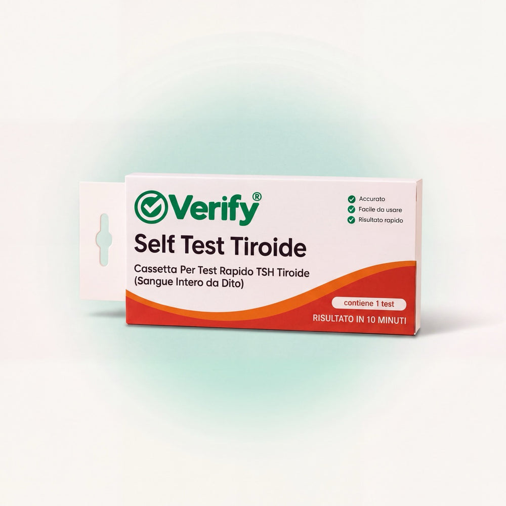 Verify® Self Test Tiroide – confezione del prodotto