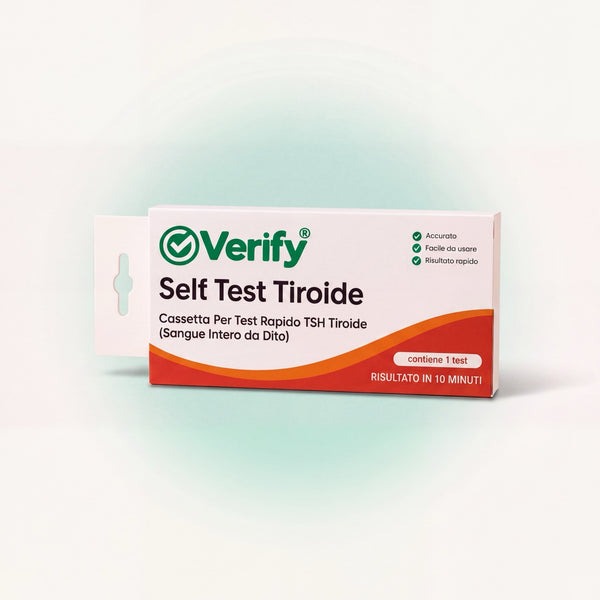 Verify® Self Test Tiroide – confezione del prodotto