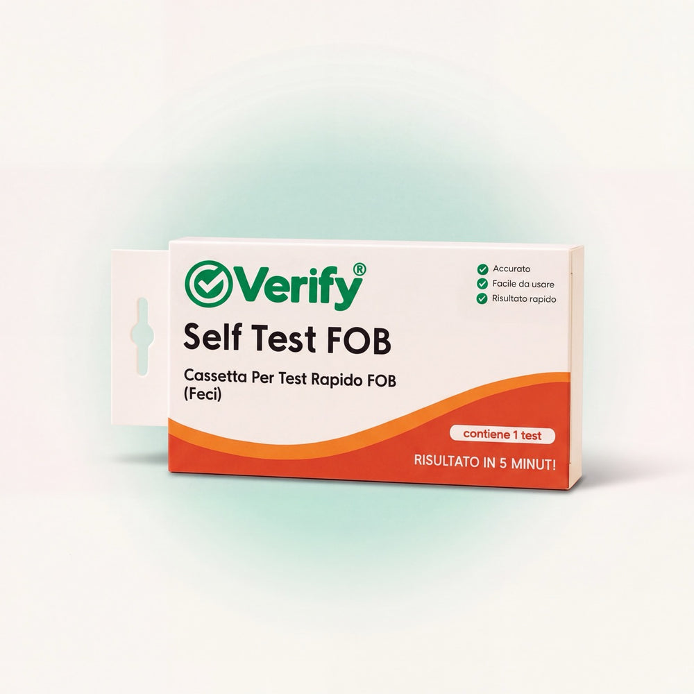 Verify® Self Test FOB sangue occulto nelle feci – confezione del prodotto