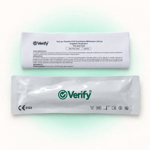 Verify® Self Test Gravidanza – contenuto del kit e foglietto illustrativo